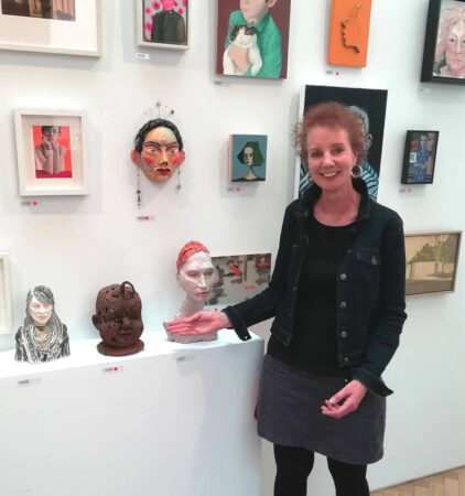 Bev Knowlden shown at the Royal Academy