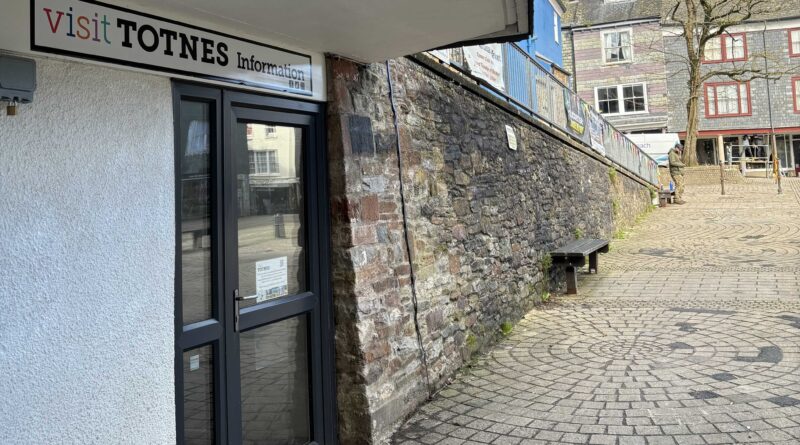 Totnes Tourist Information Centre is closed for now