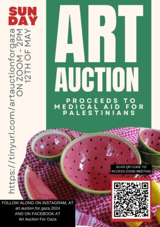 Art Auction for Palestine Poster