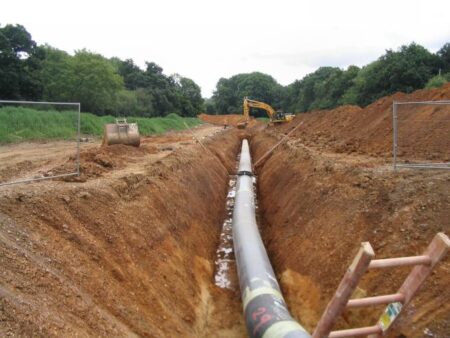 A Gas Pipeline: will the South Devon National Landscape look like this