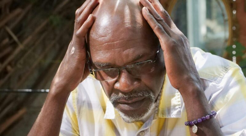 Man suffering from Alzheimers