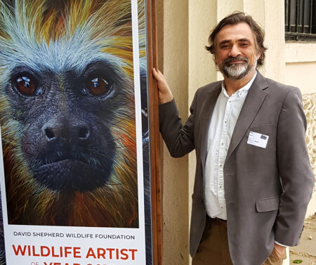 Steve Nayer at Wildlife Artist of the Year