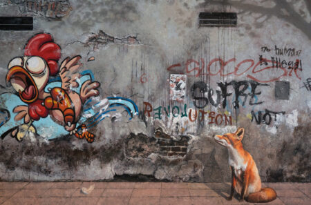 Life's a Risk by wildlife artist Steve Nayer