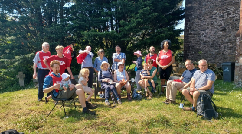 Christian Aid walk by the River Dart