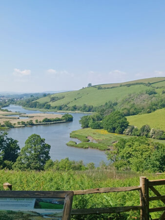 A view along the River Dart