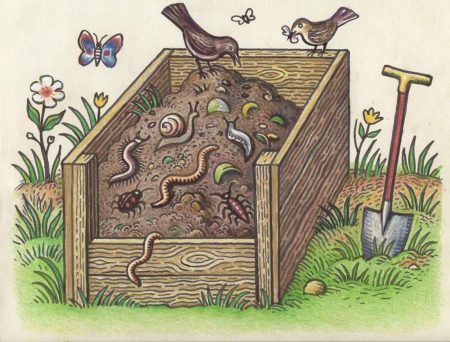 Composting Artwork by Bob Gale