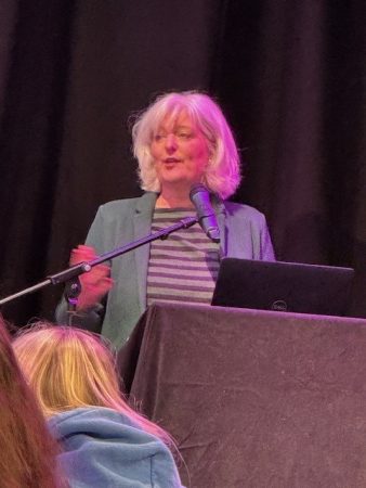 Caroline Voaden Teign School conference