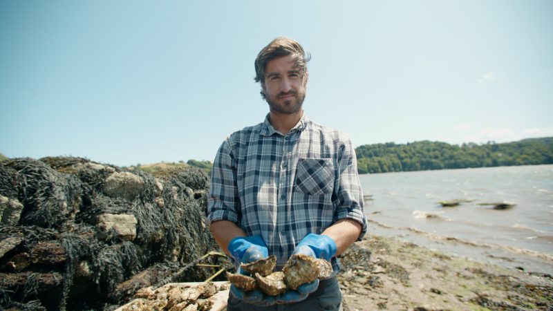Miles Fernandes of Dart oysters