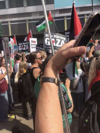 Palestine March London - Image by Louise Webberley