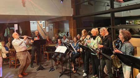 The Music Summer School in Holt Steve Dummer performs in the bar- image by Peter Marsh