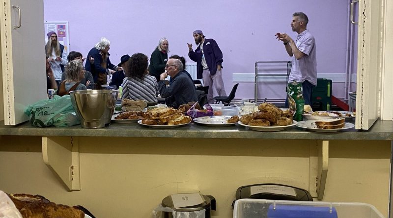 The Assembly had a real community feel helped in part by volunteers bringing food to share