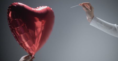 Photo by cottonbro studio: https://www.pexels.com/photo/person-holding-red-heart-balloon-7670313/