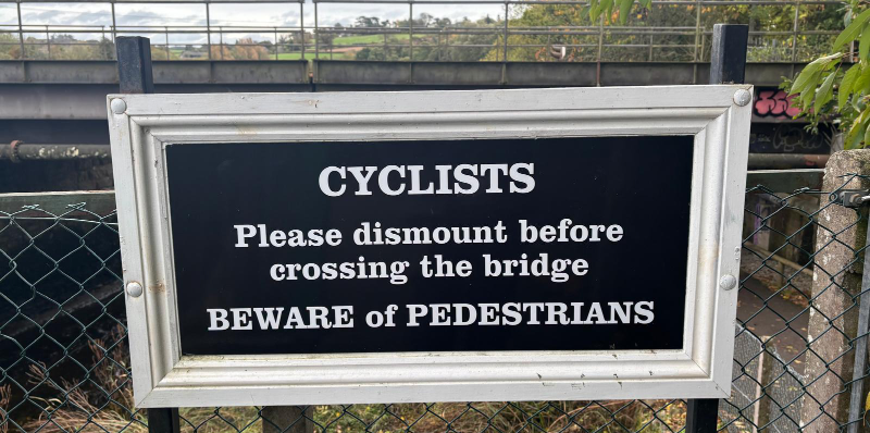 No Cycle Path image by Zoe Clough