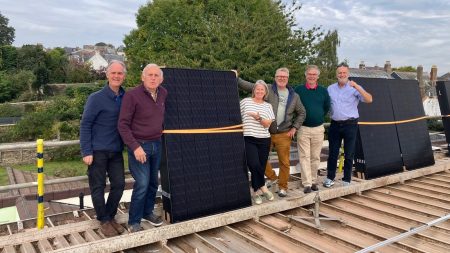 David Sprent and the A1 Solar Squad
