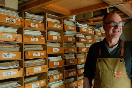 Alan Wills Piano restorer - Photo: Dannie Carter