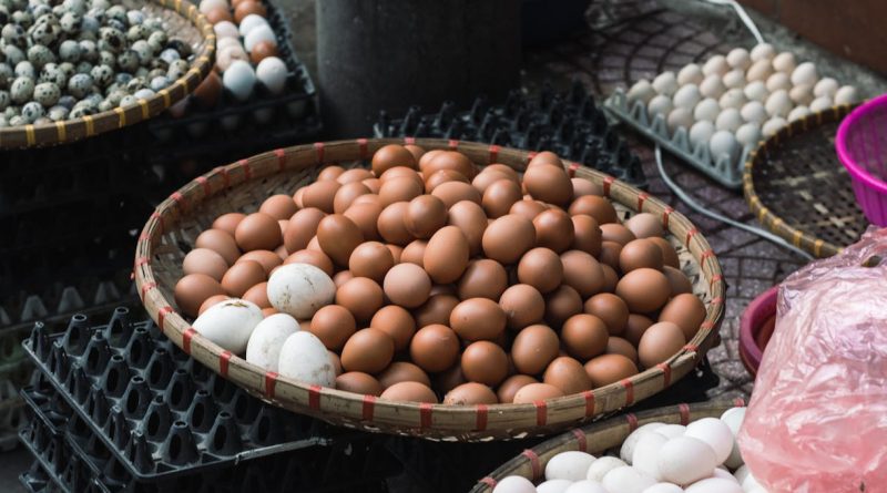 Photo by Nimit N: https://www.pexels.com/photo/assortment-of-eggs-in-market-baskets-32701556/