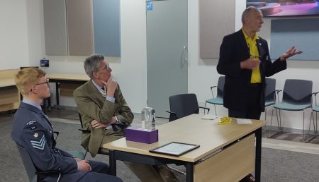 Lord Lieutenant with Steve Grove