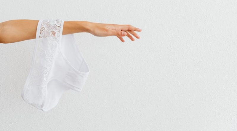 Photo by www.kaboompics.com: https://www.pexels.com/photo/a-person-holding-white-panty-7281996/