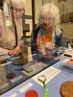 Admiring the ring - Totnes Museum