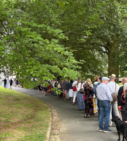 Still Queueing - image by Zoe Clough