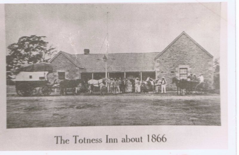 Totness Inn 1866, Mount Pleasant, South Australia - image courtesy Totnes Museum