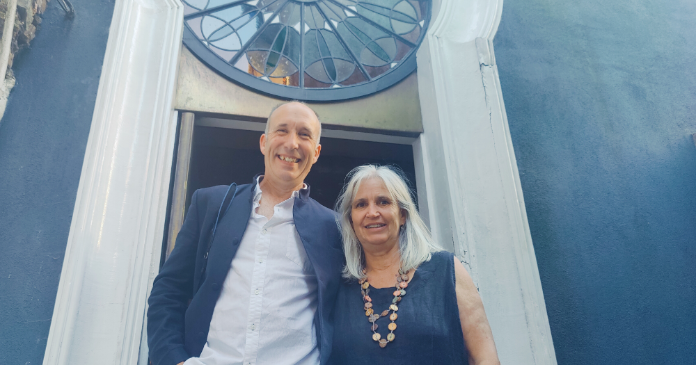 Jane and Will of Totnes Cinema - image credit Peter Shearn