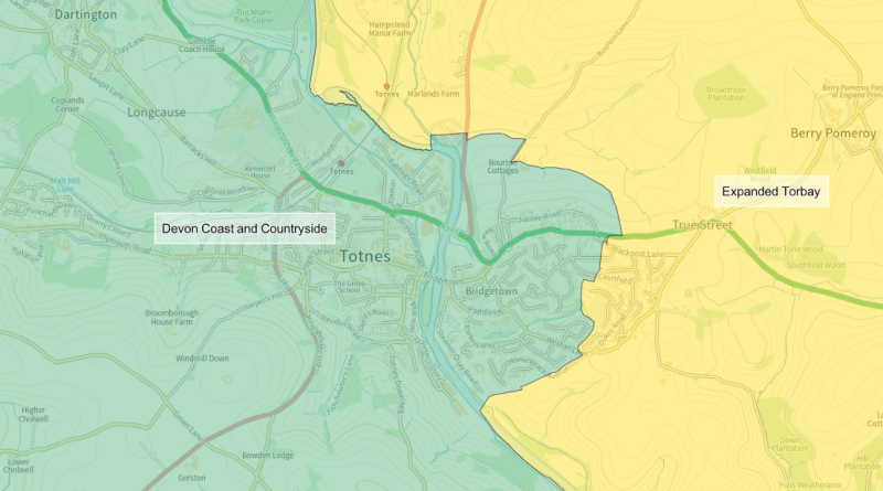 Totnes Local Government Reorganisasion - image courtesy Devon County Council